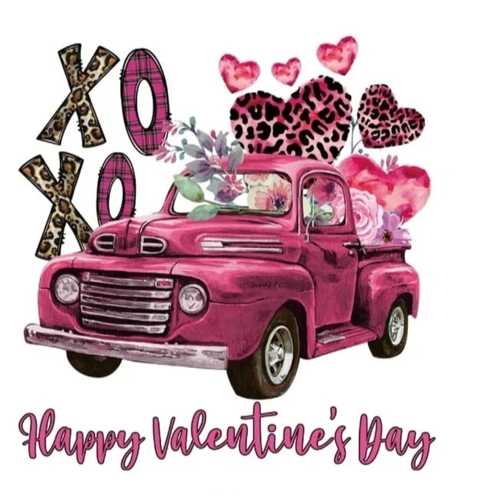 2 Ready To Press Transfers Sublimation Valentine Heat Press Transfer She…